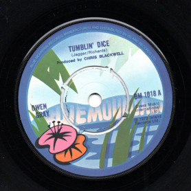 (7") OWEN GRAY - TUMBLIN' DICE / INSTRUMENTAL VERSION