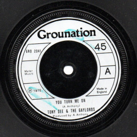 (7") TONY DEE & THE GAYLORDS - YOU TURN ME ON / FAYDO FAYDO