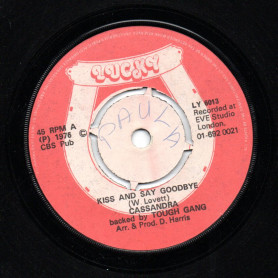 (7") CASSANDRA - KISS AND SAY GOODBYE / LOVERS CALL