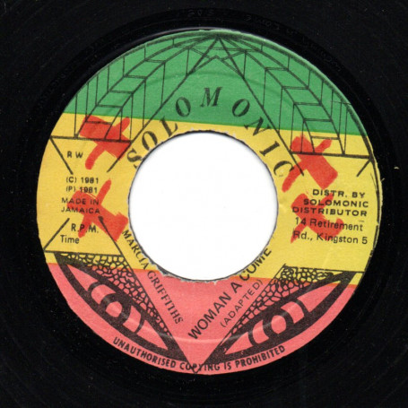 (7") MARCIA GRIFFITHS - WOMAN A COME / VERSION