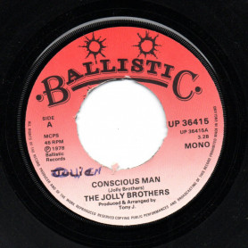 (7") THE JOLLY BROTHERS - CONSCIOUS MAN / CONSCIOUS DUB