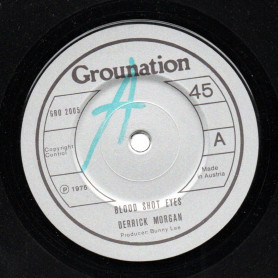 (7") DERRICK MORGAN - BLOOD SHOT EYES / VERSION