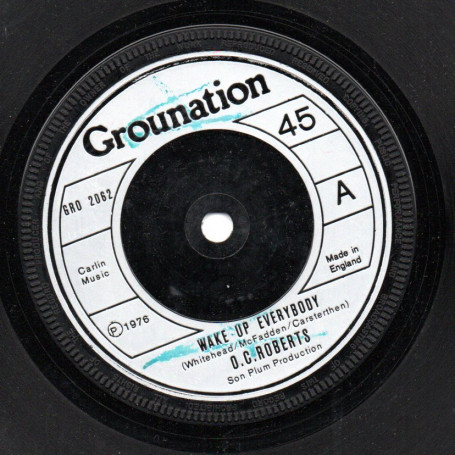(7") O.C ROBERTS - WAKE UP EVERYBODY / PUZZLE PEOPLE - VERSION