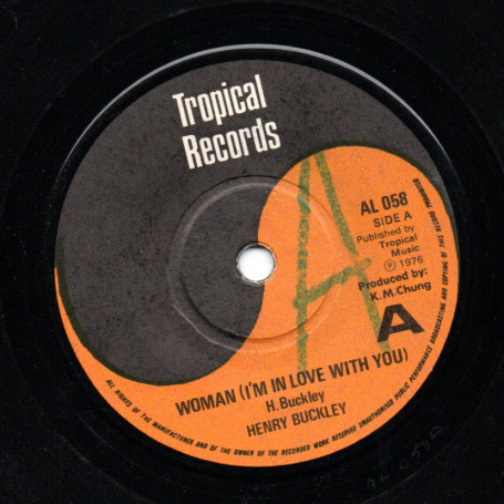 (7") HENRY BUCKLEY - WOMAN I'M IN LOVE WITH YOU / YOU'VE GOT TO STAY