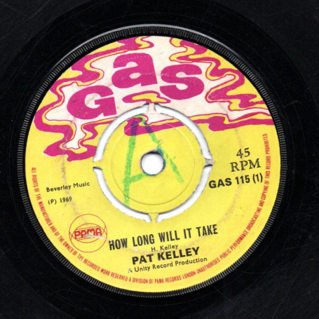 (7") PAT KELLY - HOW LONG WILL IT TAKE / TRY TO REMEMBER