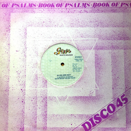 (12") DENNIS BROWN & BIG YOUTH - IN HIS OWN WAY / VERSION