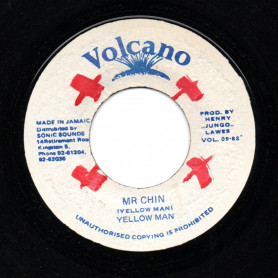 (7") YELLOW MAN - MR CHIN / ROOTS RADICS BAND - VERSION