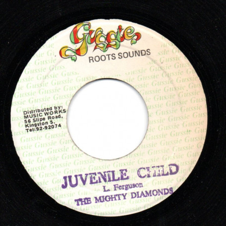 (7") THE MIGHTY DIAMONDS - JUVENILE CHILD / VERSION