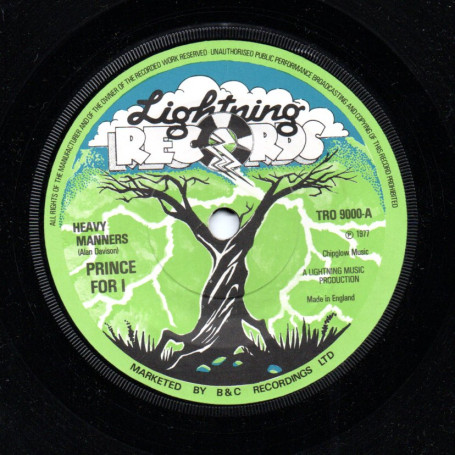 (7") PRINCE FAR I - HEAVY MANNERS / VERSION