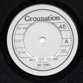(7") MAX ROMEO - NATTY DREAD TAKE OVER / AGROVATORS - LAUGHING DREAD