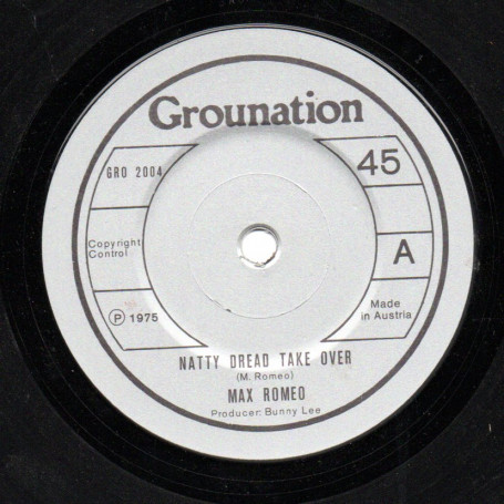 (7") MAX ROMEO - NATTY DREAD TAKE OVER / AGROVATORS - LAUGHING DREAD