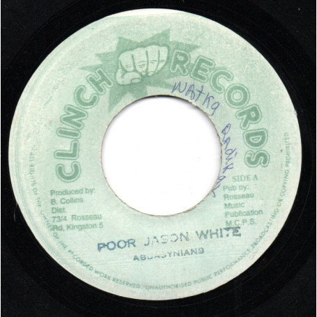 (7") ABBASYNIANS - POOR JASON WHITE / VERSION