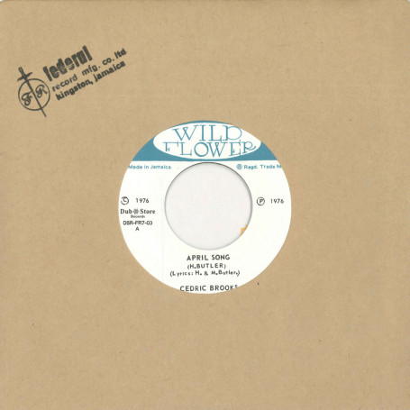 (7") CEDRIC BROOKS - APRIL SONG / BERESFORD HAMMOND - WHY