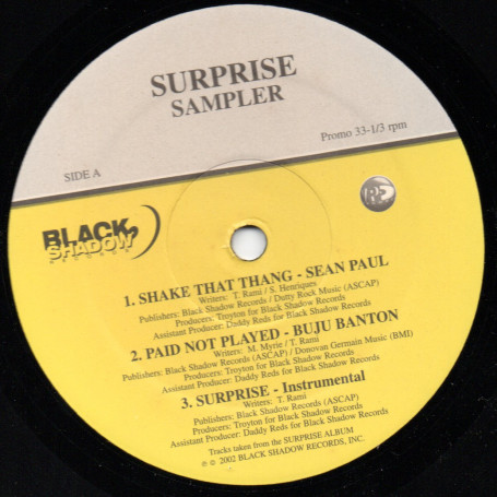 (12")  VARIOUS ARTISTS - SURPRISE SAMPLER