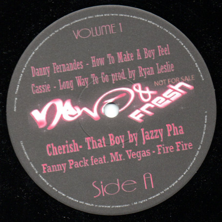 (12")  VARIOUS ARTISTS - NEW & FRESH VOLUME.1