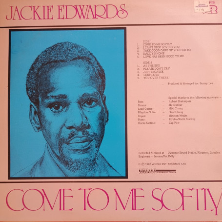 LP) JACKIE EDWARDS - COME TO ME SOFTLY