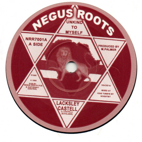 (7") LACKSLEY CASTELL - UNKIND TO MYSELF / 4TH STREET ORCHESTRA - FLAKO DUB 1