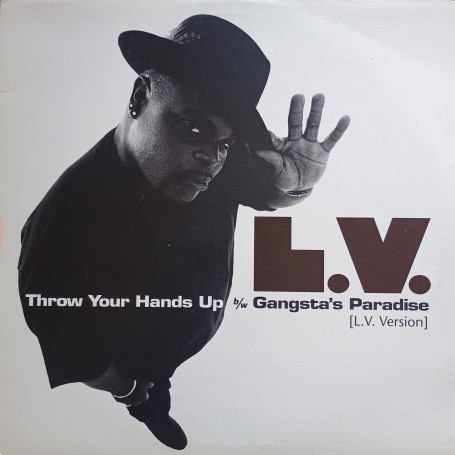 (12") L.V - THROW YOUR HANDS UP / GANGSTA'S PARADISE