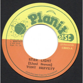 (7") TONY BREVETT - STAR LIGHT / TONY BREVETT & THE ISRALITES - VERSION