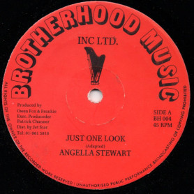 (12") ANGELLA STEWART - JUST ONE LOOK / VERSION