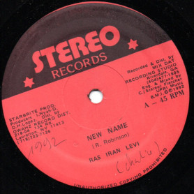 (12") RAS IRAN LEVI - NEW NAME / MIX DAT CREW - DUB NAME
