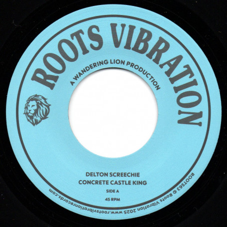 (7") DELTON SCREECHIE - CONCRETE CASTLE KING / DUB KAZMAN - VERSION