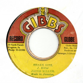 (7") JACOB MILLER - SHAKY GIRL / JOE GIBBS & THE PROFFESIONAL - COMING UP SHAKY