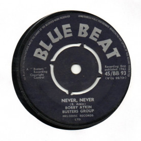 (7") BOBBY ATKIN - NEVER NEVER / ISABELLA