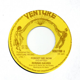 (7") RONNIE DAVIS - FORGET ME NOW / PART.2