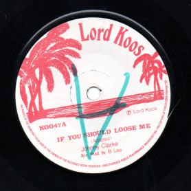 (7") JOHNNY CLARKE - IF YOU SHOULD LOOSE ME / KING TUBBY'S & THE AGGRAVATORS - RIGHT TO EDWARDS HEAD