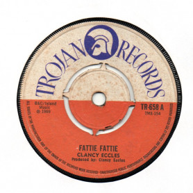 (7") CLANCY ECCLES - FATTIE FATTIE / SILVER STARS - LAST CALL