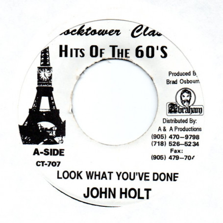 (7") JOHN HOLT - LOOK WHAT YOU'VE DONE / LENNOX BROWN - TAKE A LOOK