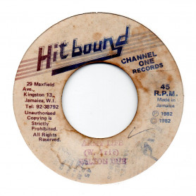 (7") WELTON IRIE - ARMY LIFE / ROOTS RADICS BAND - VERSION