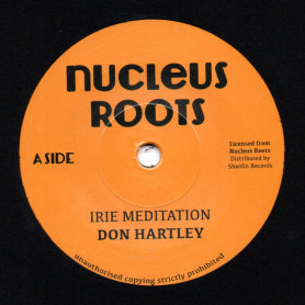 (7") DON HARTLEY - IRIE MEDITATION / MEDITATION DUB