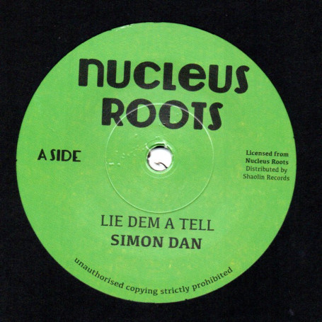 (7") SIMON DAN - LIE DEM A TELL / LIE DEM A DUB
