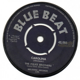 (7") THE FOLKS BROTHERS - CAROLINA / I MET A MAN