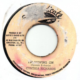 (7") CYNTHIA RICHARDS - I'M MOVING ON / THE HIPPIE BOYS - VERSION 2