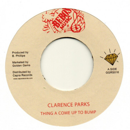 (7") CLARENCE PARKS - THINGS A COME UP TO BUMP / VERSION