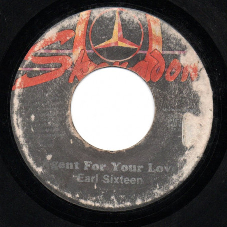 (7") EARL SIXTEEN - AGENT FOR YOUR LOVE / SKENGDON ALL STARS - LOVIE LOVIE
