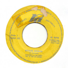 (7") CHALKDUST & THE TONES - BRAIN DRAIN / DEVALUATION