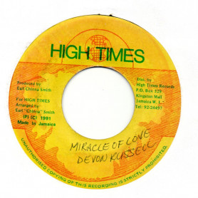 (7") DEVON RUSSELL - MIRACLE OF LOVE / VERSION