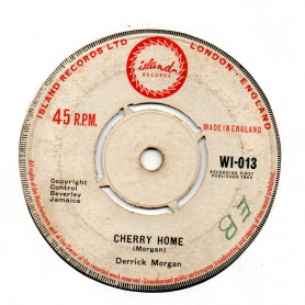 (7") DERRICK MORGAN - CHERRY HOME / SEE AND BLIND