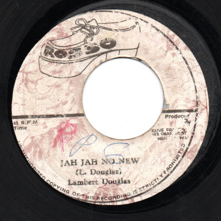 (7") LAMBERT DOUGLAS - JAH JAH NO NEW / VERSION