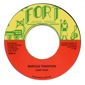 (7") JUSTIN HINDS - MARCUS TRADITION / VERSION
