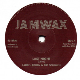 (7") LAUREL AITKEN & THE SOULMEN - LAST NIGHT / DON'T BREAK YOUR PROMISES