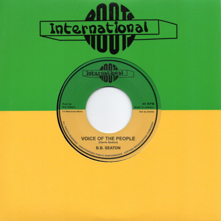 (7") BB SEATON - VOICE OF THE PEOPLE / THE PEOPLE'S DUB