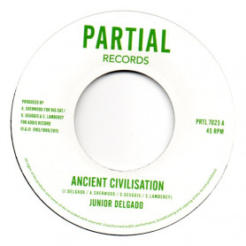 (7") JUNIOR DELGADO - ANCIENT CIVILISATION / RESTLESS MASHAITS - FAYA DUBPLATE MIX