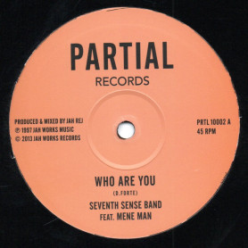(10") SEVENTH SENSE BAND Feat MENE MAN / WHO ARE YOU - SEVENTH SENSE BAND - BRIMSTONE AND FIRE