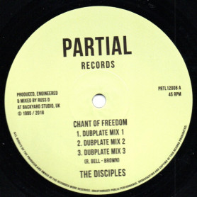 (12") THE DISCIPLES - CHANT OF FREEDOM / DUBPLATE MIX