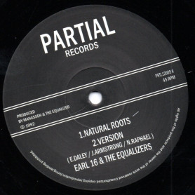 (12") EARL SIXTEEN & THE EQUALIZERS - NATURAL ROOTS / VERSION / DUB / ROOTS FOOD DUB